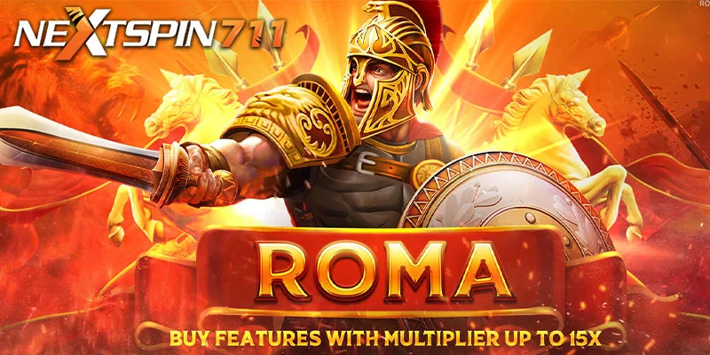 เรื่องราวของตัวธีมเกมสล็อต Roma อาณาจักรแห่งโรมัน
